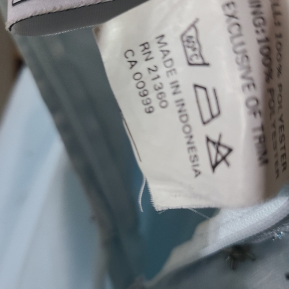 Womens 7/8 powder blue morilee ballgown. - Picture 9 of 16